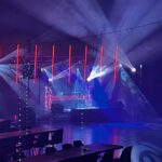 Diskotek for børn med balloner, sæbebobler og sneeffekter